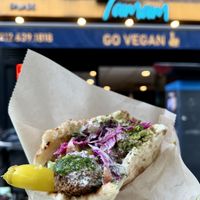 Falafel pita  at Tamam - Upper East Side in New York City