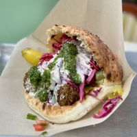 Falafel pita  at Tamam - Upper East Side in New York City