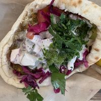 Falafel sandwich   at Tamam - Upper East Side in New York City
