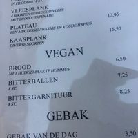 Vegan snaks at Restaurant de Merwelanden in Dordrecht