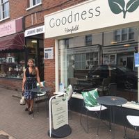 Outside at Goodness in Henfield