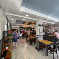 Inside restaurant   at Simple Food in Luquillo