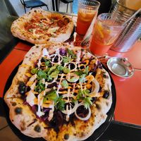 Vegan Kebap Pizza at Przyjemność in Poznan