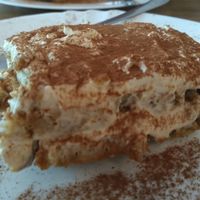 vegan tiramisu​ at vego Foodworld in Berlin