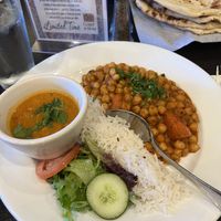 Pindi Chana Masala lunch   at Curry & More in San Diego