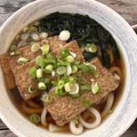Kitsune udon   at Okome House in Minneapolis