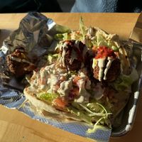 Falafel  at Provincetown Brewing Co in Provincetown