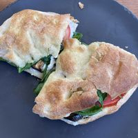 vegan panini   at Fetiche in Ljubljana