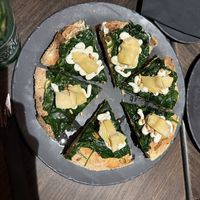 Vegan Gourmet pizza  at Fetiche in Ljubljana