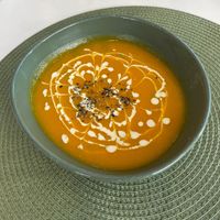 Pumpkin soup at Orelha d'Elefante in Ponte De Lima