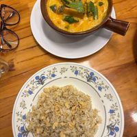affordable and tasty! my go-to orders are the claypot curry and fried rice (no egg) at Pureland Vegetarian in Bandar Seri Begawan