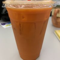 Their Thai iced tea is top notch! 👍  at Drunken Noodle in Sacramento