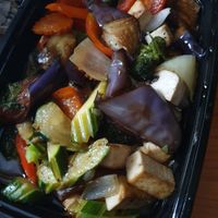 Asian Eggplant & veggie  at Drunken Noodle in Sacramento