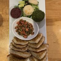 Deconstructed bruschetta   at Seva - Ann Arbor in Ann Arbor
