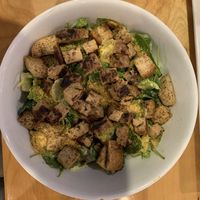 Tempeh Caesar salad   at Seva - Ann Arbor in Ann Arbor