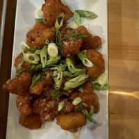 Cauliflower wings with Asian sauce  at Seva - Ann Arbor in Ann Arbor