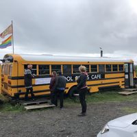 ☕️ at Skool Beans in Vik