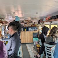  at Skool Beans in Vik