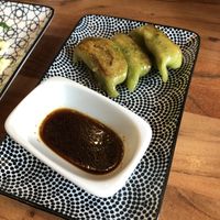 vegetable gyozas   at Umaii in Dresden