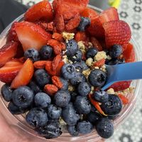 We told them we were vegan, I think it had a chia pudding base! 🤤  at Playa Bowls in Wildwood