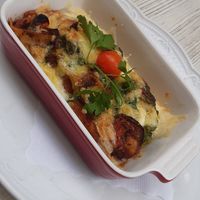 Lasagna at Schönbrunner Stöckl in Vienna