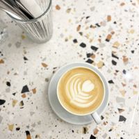 Coffee  at Szimply in Budapest