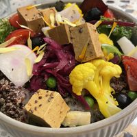 Buddah bowl  at Szimply in Budapest