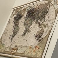 Map  at Szimply in Budapest