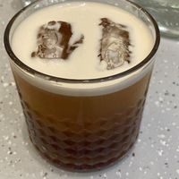 Nitro latte  at Szimply in Budapest