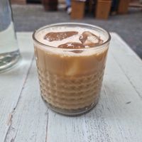 Nitro latte at Szimply in Budapest
