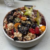 Acai bowl  at Szimply in Budapest