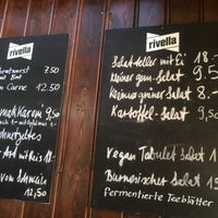 salads at Strandbad in Egg