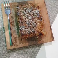 Lazy apple pie at Plant Power in Novi Sad