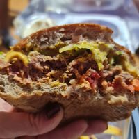 Beyond burger at Plant Power in Novi Sad