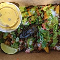 Carne Asada Fries at Lick It Up - Spider House in Austin