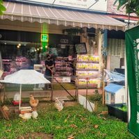 Their restaurant: Awe's shop front at OsomeFood in Northeast Singapore