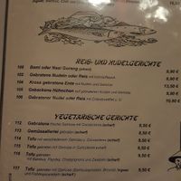 Menü at Kim Quy in Binz