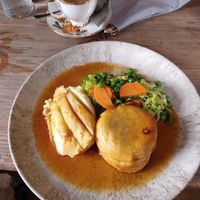 Mushro wellington at Ye Olde Fleece Inn in Kendal