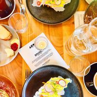 Tatar aus Karotten mit Reisblatt  at ANOAH in Zurich