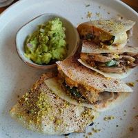 Southwest Quasadilla at Plantiful - Plant-based Cafe in Bangkok