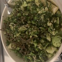 Buckwheat soba  at Plantiful - Plant-based Cafe in Bangkok