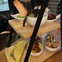 kreativ angerichtete Tapas  at Stern in Villach