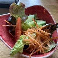 Salad - a bit small for Austria!  at Stern in Villach
