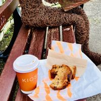 Delicious Vegan Choc & Banana Bread 😋🌟🌟🌟🌟🌟  at Kiosk in Lyme Regis