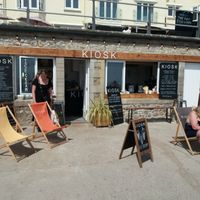 Kiosk, on the Cart Road (Marine Parade) at Kiosk in Lyme Regis