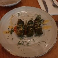 Vegan dolmades at Rodos in Leiden