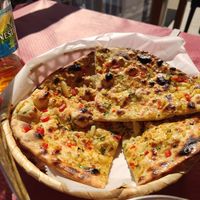 Red pepper naan at Namaste in Peniscola