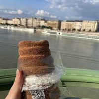 Cinnamon at Korosfoi Kurtoskalacs in Siofok