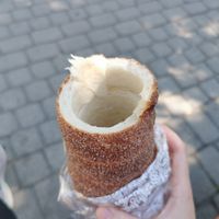 Cinnamon at Korosfoi Kurtoskalacs in Siofok