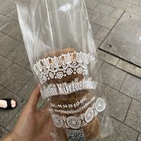 Cinnamon cake at Korosfoi Kurtoskalacs in Siofok